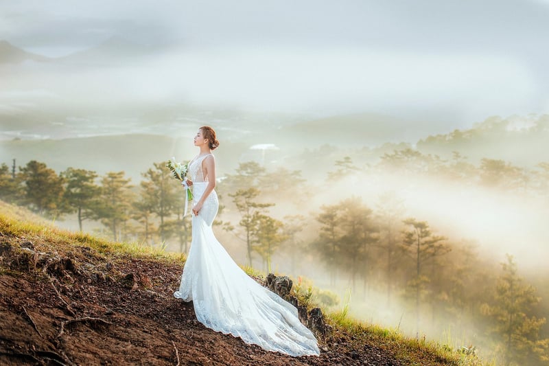 Bride with Veil